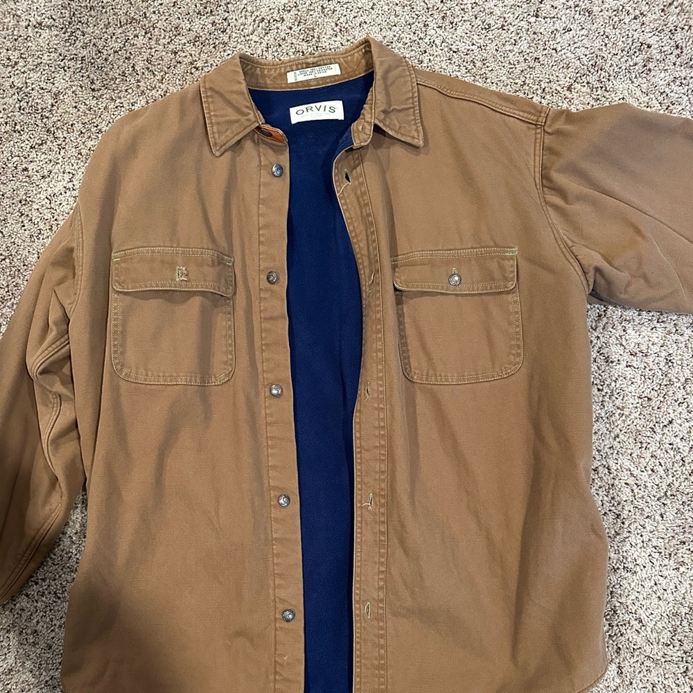 Orvis heavy work shirt